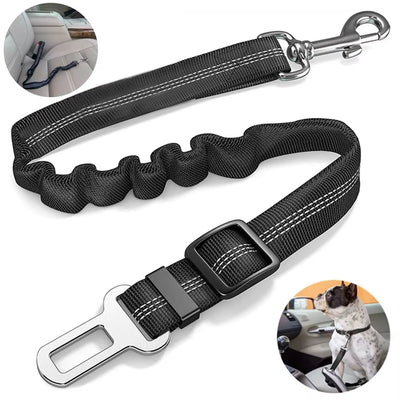 Durable Nylon Dog Seat Belt for Small Large Dogs