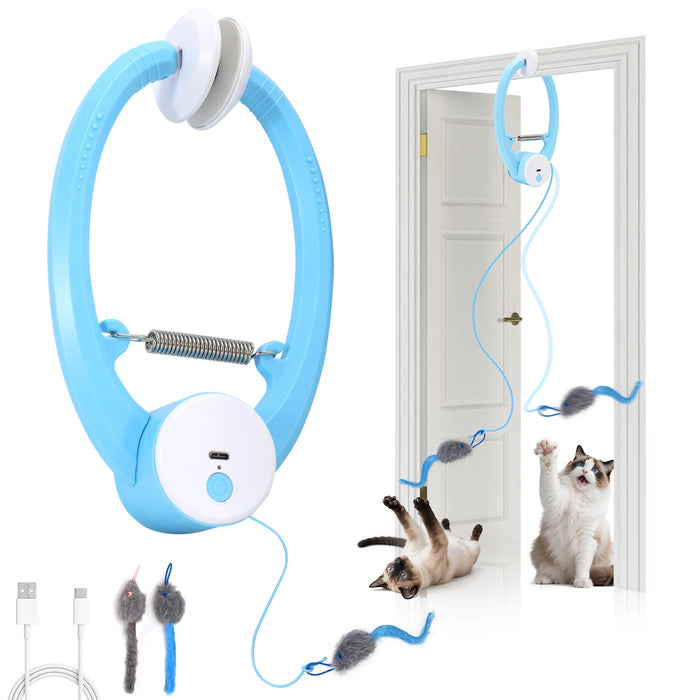 Pawzzie USB Rechargeable Interactive Cat Wand Toy