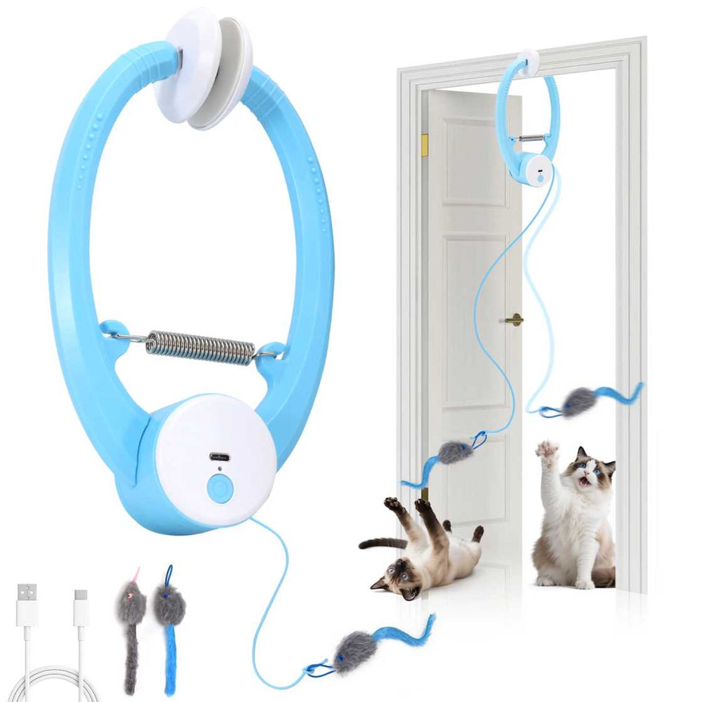 Automatic Feather Wand Cat Toy | Interactive Hunting Toy – Pawzzie