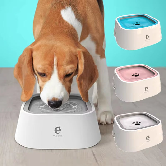 Pawzzie Floating No-Spill Pet Water Bowl