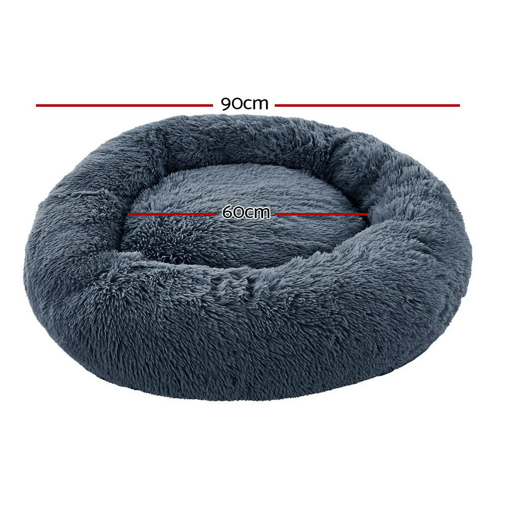 Pawzzie Calming Orthopedic Plush Dog Bed - detail