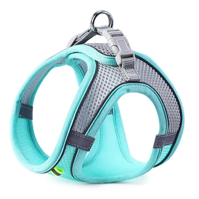 Cat Dog Harness Vest Reflective Adjustable Pet Harness 